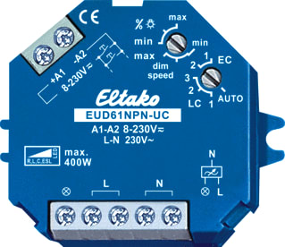Eltako - 61-serie Dimmer Inb. 400W Eud61Npn