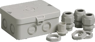 Attema - Cable-mate Ak2 Opbouwdoos wand/plafond Kabelds Ak2-M20/M25+Wrt