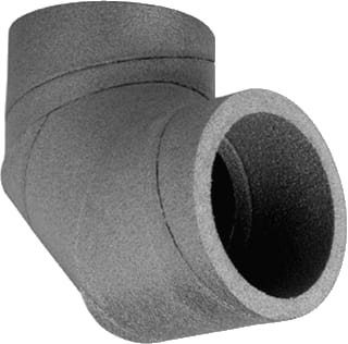 Ubbink - Aerfoam Bocht rond luchtkanaal Hr-Wtw Bocht 150 Mm. 90Gr