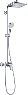 Hansgrohe - Crometta E Showerpipe Douchemengkraan (opbouw) Crom E240 Combi Mixer