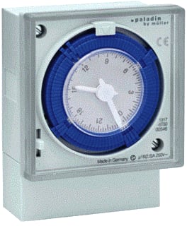 Paladin - Mono Analoge schakelklok vr paneelbouw 161120 24V