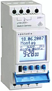 Paladin - Terminal Digitale schakelklok vr paneelbouw Schakklok Wdi1-2