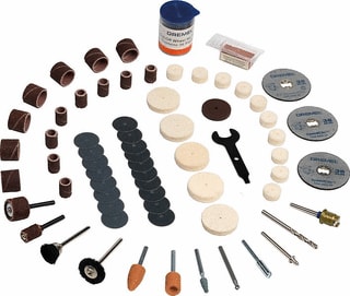 Dremel - toebeh./onderd. slijpen/polijsten 100DEL MULTIFUNCT ACCSET
