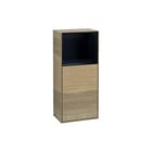 Villeroy & Boch - Finion Badmeubelkast zijkast 418x936x270 mz-eik