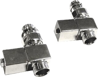 DRL - Kubus Rad.aansl.combi. m kraan+onderblok designset 1/2 recht
