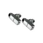 DRL - Kubus Rad.aansl.combi. m kraan+onderblok Designset 1/2 Haaks