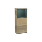 Villeroy & Boch - Finion Badmeubelkast zijkst 418x936x270 mol-eik