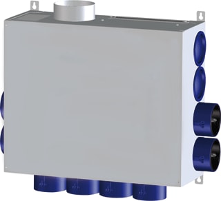 Itho Daalderop - Demandflow Plenum voor luchtbehandelingskast itho wandplenum 12