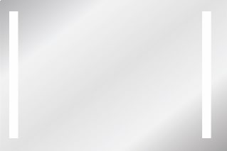 WaveDesign by Wisa - ACADIA Spiegel 120X70 Led