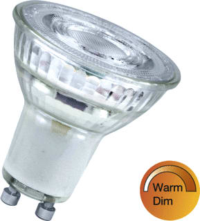 Tungsram - LED-lamp tun led par16 gu10 5w warmdim