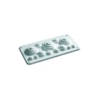 Hager - Verdelers IP44 toebehoren Invoerflens Invoerplaat sparing kast/lessenaar Kabelinvoerflens Fz425