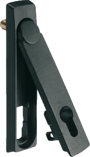 Hager - Verdelers IP44 toebehoren Sluiting Deursluiting voor kast/lessenaar Sluiti.Tbv Halfcyl. Fz534N