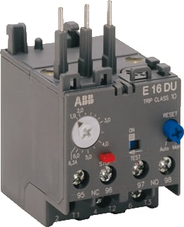 ABB - E Overbelastingsrelais elektronisch beveilrel e16 du 0.32