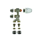 Betherma - TOEBEHOREN Rad.aansl.combi. m kraan+onderblok avm216
