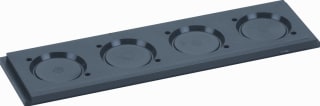 EATON INDUSTRIES - Invoerplaat sparing kast/lessenaar invstk 154mm 4xpg2