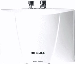 CLAGE - E-mini MBH Doorstroom warmwatertoestel Doorstrtst 6500W Drukvast