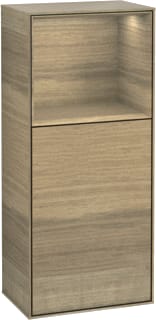 Villeroy & Boch - Finion Badmeubelkast zijkst 418x936x270 eik-eik