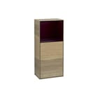 Villeroy & Boch - Finion Badmeubelkast zijkst 418x936x270 mpe-eik