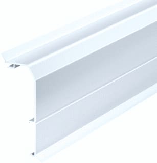 OBO - RAUDUO Deksel plintgoot Deksel Rau 40/105 Zwit Lg2