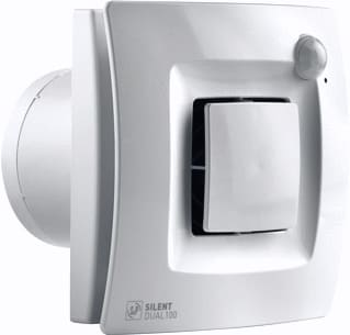 S&P - Silent Dual Ventilator voor kleine ruimten Ventilator 300