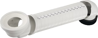 Sanit - Fitting met 2 aansluitingen Abu Verspringbocht