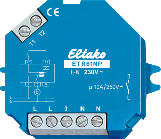 Eltako - 61-serie Scheidingsrelais jaloezie Inb. Scheid.Rel. Etr61Np