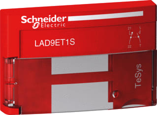 Schneider Electric - TeSys Deca Advanced Toeb./onderd. laagsp.-schakeltechn. Kap Rood Lad9Et1S