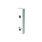 Wisa - XS Variotronic Beplatingsset inbouwelement Xs Vario Afw.Pak. Glaswit