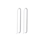 Wisa - XS Variotronic Armlegger toiletsteun Xs Vario Steunbeugset Wit