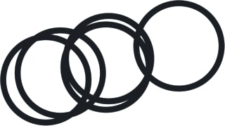 De Beer - Pakkingring gummi-ring 35x45x3,0  zk5