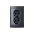 Hager Berker - S.1 Wandcontactdoos (WCD schakelmat.) Wcd Ra 2V 47721404