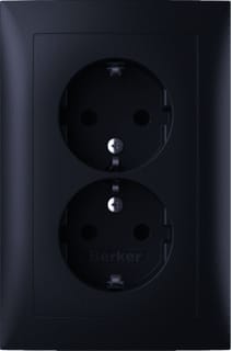 Hager Berker - S.1 Wandcontactdoos (WCD schakelmat.) Wcd Ra 2V 47721606