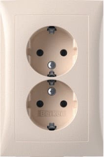 Hager Berker - S.1 Wandcontactdoos (WCD schakelmat.) Wcd Ra 2V 47728982