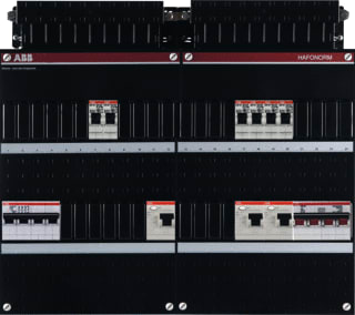 ABB - Hafonorm HAD Groepenkast, geassembleerd Haf 6X / 3X 30Ma Hs+D 3F