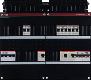 ABB - Hafonorm HAD Groepenkast, geassembleerd Haf 8X / 3X 30Ma Hs+D 3F
