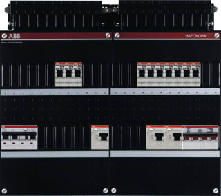 ABB - Hafonorm HAD Groepenkast, geassembleerd Haf 10X / 3X 30Ma Hs+C 3F