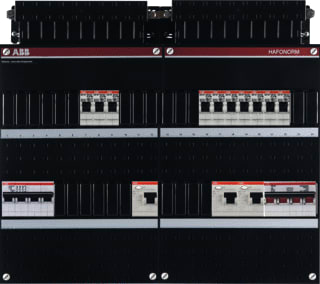 ABB - Hafonorm HAD Groepenkast, geassembleerd Haf 10X / 3X 30Ma Hs+D 3F