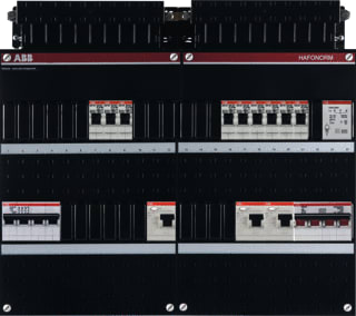 ABB - Hafonorm HAD Groepenkast, geassembleerd Haf 9X / 3X 30Ma Hs+D+T 3F