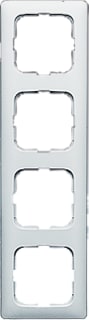 ABB Busch-Jaeger - Reflex SI Linear Afdekraam schakelmateriaal Afdkrm 4V Rsi Wndgt Alp-Wit