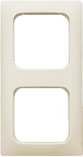 ABB Busch-Jaeger - SI Linear Afdekraam schakelmateriaal Afdkrm 2V Wandgoot Creme
