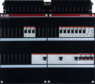 ABB - Hafonorm HAD Groepenkast, geassembleerd Haf 10X / 3X 30Ma+T+Hs 3F
