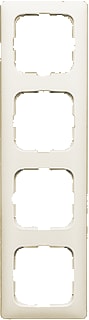 ABB Busch-Jaeger - SI Linear Afdekraam schakelmateriaal Afdkrm 4V Wangoot Creme