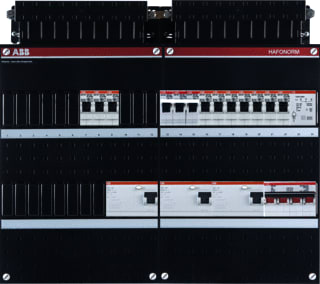 ABB - Hafonorm HAD Groepenkast, geassembleerd Haf 10X / 3X 30Ma+Kt+Hs 3F