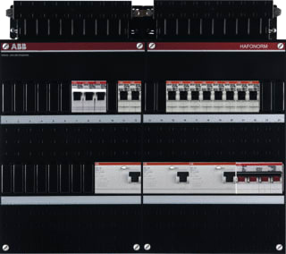 ABB - Hafonorm HAD Groepenkast, geassembleerd Haf 10X / 3X 30Ma+K+Hs 3F