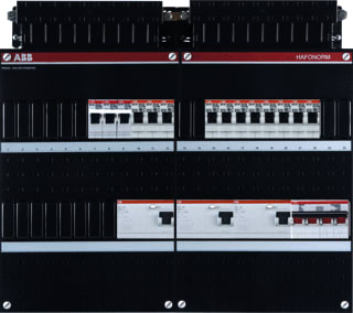ABB - Hafonorm HAD Groepenkast, geassembleerd Haf 11X / 3X 30Ma+K+Hs 3F