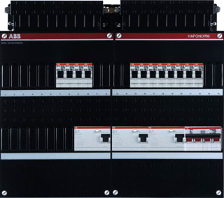 ABB - Hafonorm HAD Groepenkast, geassembleerd Haf 12X / 3X 30Ma+Hs 3F