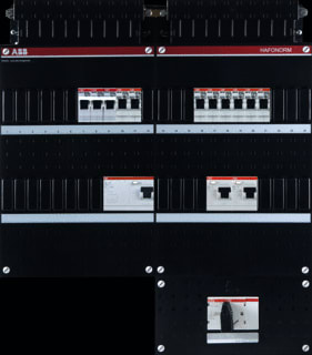 ABB - Hafonorm HAD Groepenkast, geassembleerd Haf 8X / 3X30Ma+K+Hs 3F
