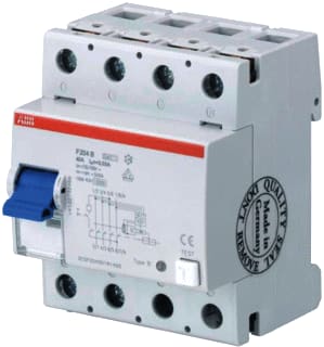 ABB - System pro M compact F200 Aardlekschakelaar aardleksch 2csf204501r3800