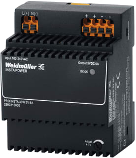 Weidmüller - Gelijkstroomvoedingseenheid Voed Pro Insta 30W 5V 6A
