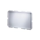 Hensel - ENYSTAR Inbouwplaat drukknop/signaallamp Afdekpl Blind 490X310